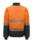 Hard Yakka Hi-Visibility 2Tone Bomber Jacket With Hoop Tape (Y06675)