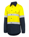 Hard Yakka Shirt Long Sleeve 2 Tone Taped Vented (Y07940)