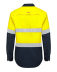 Hard Yakka Shirt Long Sleeve 2 Tone Taped Vented (Y07940)