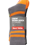 Hard Yakka Cotton Crew Work Socks 5 Pack (Y20035)