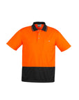 Syzmik Unisex Hi Vis Basic Short Sleeve Polo- (ZH231)