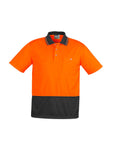 Syzmik Unisex Hi Vis Basic Short Sleeve Polo- (ZH231)