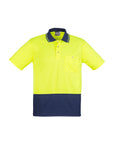 Syzmik Unisex Hi Vis Basic Short Sleeve Polo- (ZH231)