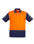 Syzmik Mens Hi Vis Zone Short Sleeve Polo- (ZH236)