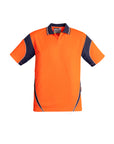 Syzmik Mens Hi Vis Aztec Short Sleeve Polo-(ZH248)