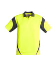 Syzmik Mens Hi Vis Aztec Short Sleeve Polo-(ZH248)