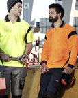 Syzmik Mens Hi Vis Aztec Short Sleeve Polo-(ZH248)