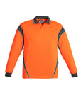 Syzmik Mens Hi Vis Aztec Long Sleeve Polo- (ZH249)