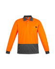 Syzmik Mens Comfort Back L/S Polo (ZH410)