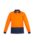 Syzmik Mens Comfort Back L/S Polo (ZH410)