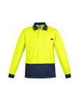 Syzmik Mens Comfort Back L/S Polo (ZH410)