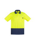 Syzmik Mens Comfort Back S/S Polo (ZH415)