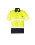 Syzmik Unisex Hi Vis Segmented S/S Polo - Hoop Taped (ZH535)