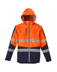 Syzmik Unisex 2 in 1 Stretch Softshell Taped Jacket -(ZJ453)