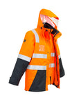 Syzmik Mens Hi Vis 4 in 1 Waterproof Jacket (ZJ532)