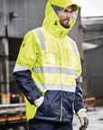 Syzmik Mens Hi Vis 4 in 1 Waterproof Jacket (ZJ532)