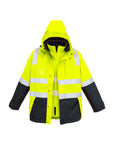 Syzmik Mens Hi Vis 4 in 1 Waterproof Jacket (ZJ532)