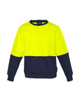 Syzmik Unisex Hi Vis Crew Sweatshirt -(ZT475)