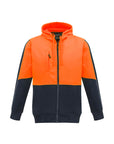 Syzmik Unisex Hi Vis Full Zip Hoodie (ZT485)