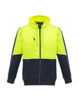 Syzmik Unisex Hi Vis Full Zip Hoodie (ZT485)