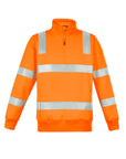 Syzmik Unisex Hi Vis Vic Rail 1/4 Zip Pullover (ZT640)