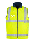 Syzmik Mens Hi Vis Lightweight Waterproof Vest-(ZV358)