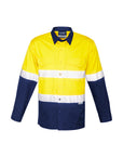 Syzmik Mens Rugged Cooling HI Vis Taped Long Sleeve Shirt- (ZW129)