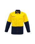 Syzmik Mens Hi Vis Spliced Shirt -(ZW138)