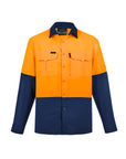 Syzmik Mens Hi Vis Outdoor Long Sleeve Shirt- (ZW468)