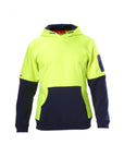 Hard Yakka Hi-visibility Two Tone Brushed Fleece Hoodie (Y19325)