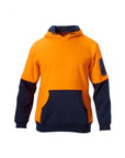 Hard Yakka Hi-visibility Two Tone Brushed Fleece Hoodie (Y19325)