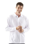 JB's Wear Adult Long Sleeve Poly Polo (7SPL)