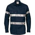 DNC Hivis D/n Drill Shirt (3535)