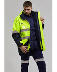 King Gee 4 in 1 Waterproof Wet Weather Jacket (K55300)