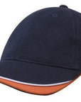 Headwear Brushed Heavy Cotton With Indented Peak (4167)