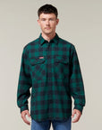 Hard Yakka Foundations Check Flannel Long Sleeve Shirt (Y07295)