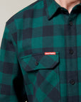 Hard Yakka Foundations Check Flannel Long Sleeve Shirt (Y07295)