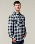 Hard Yakka Foundations Check Flannel Long Sleeve Shirt (Y07295)