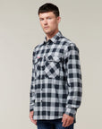 Hard Yakka Foundations Check Flannel Long Sleeve Shirt (Y07295)