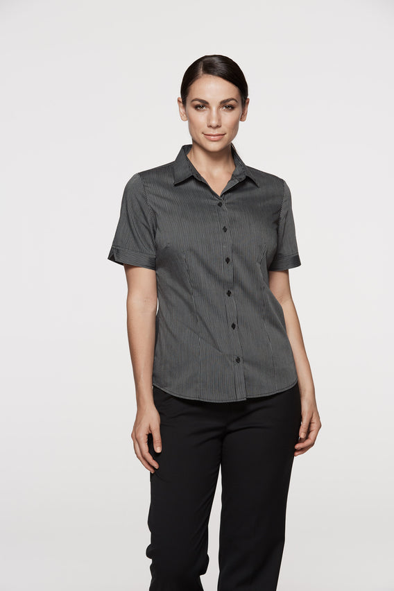 Aussie Pacific Lady Henley S/S Sleeve Shirt-(2900S)