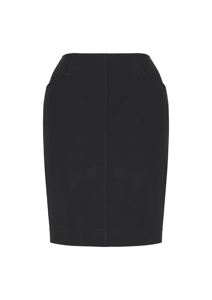 Biz Corporate Womens Bandless Pencil Skirt (20717)- Clearance