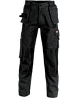 DNC Duratex Cotton Duck Weave Tradies Cargo Pants with twin holster tool pocket - knee pads not included-(3337)