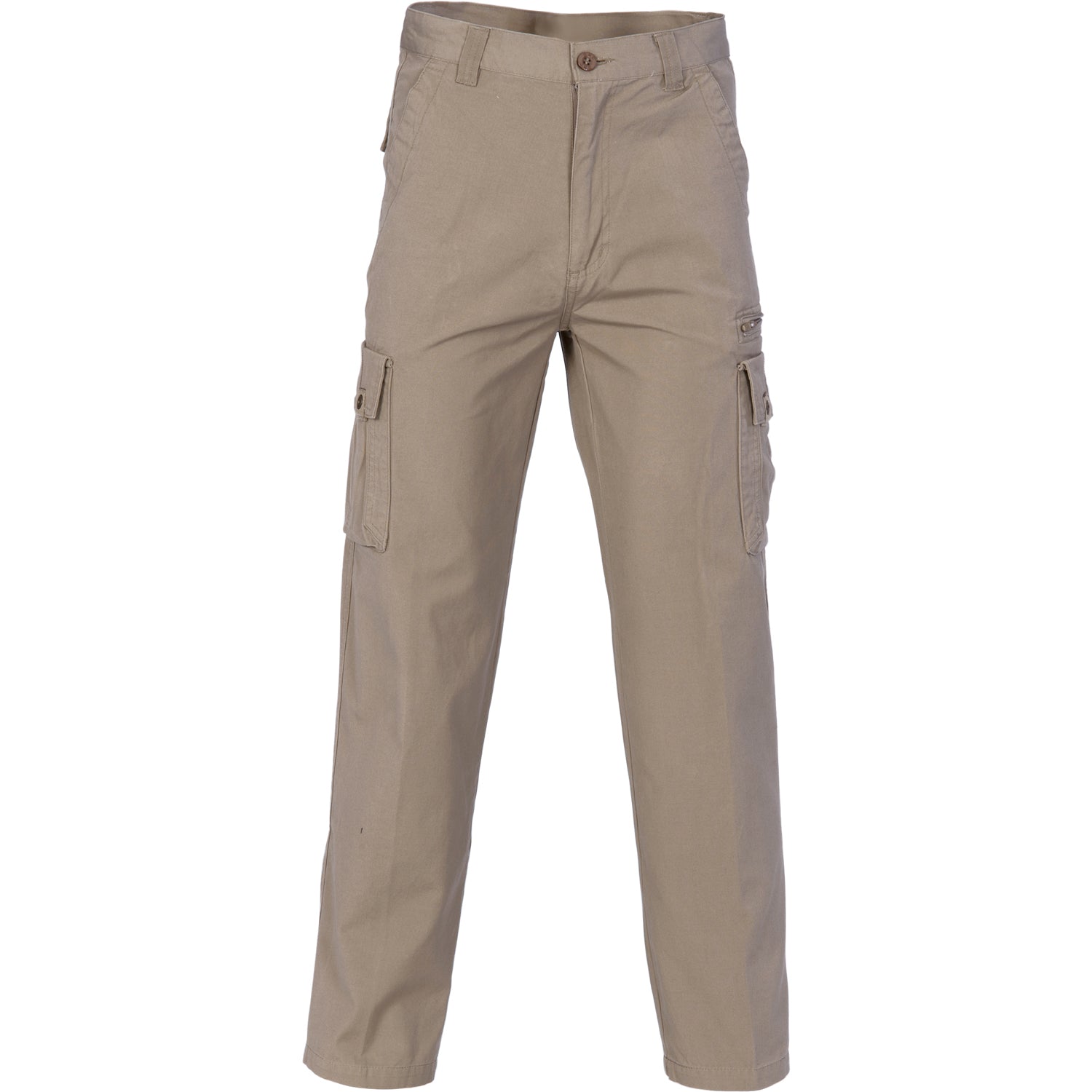 DNC Island Cotton Duck Weave Cargo Pants-(4535)