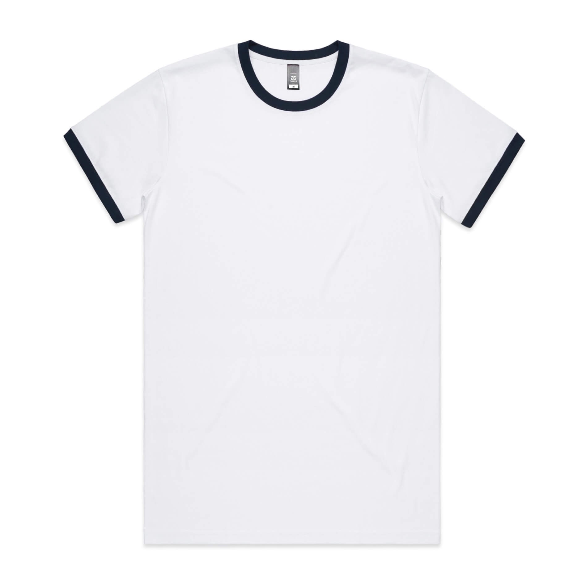 Ascolour Mens Ringer Tee  (5053)