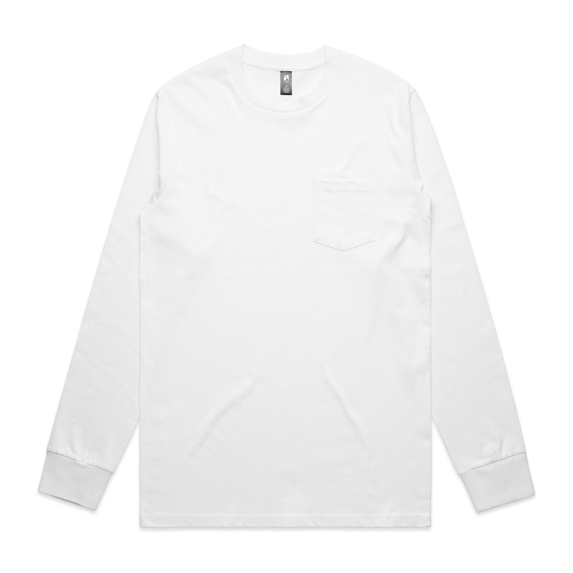 Ascolour Mens Classic Pocket L/S Tee (5072)
