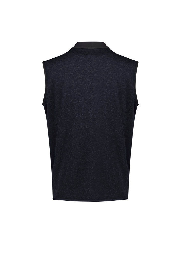 Biz Care NOVA Mens Knit Vest-(CO343MV)