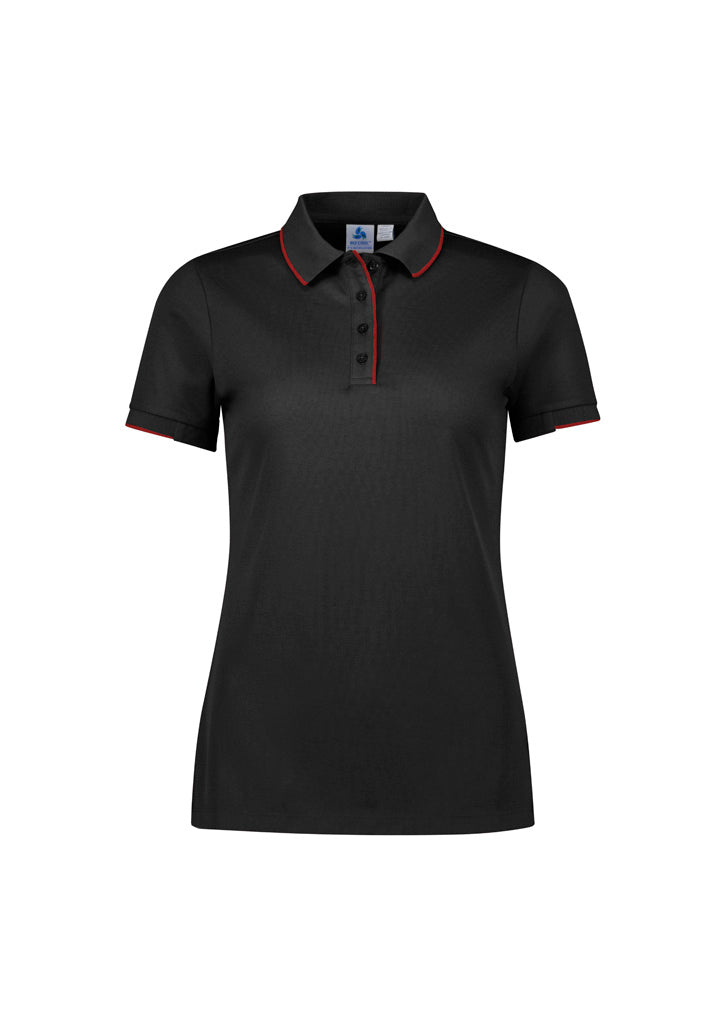 Biz Collection Womens Focus Short Sleeve Polo-(P313LS)