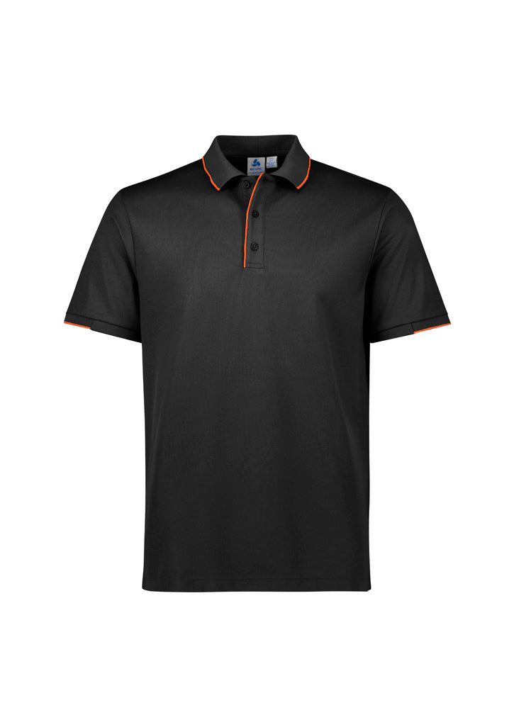 Biz Collection Mens Focus Short Sleeve Polo-(P313MS)