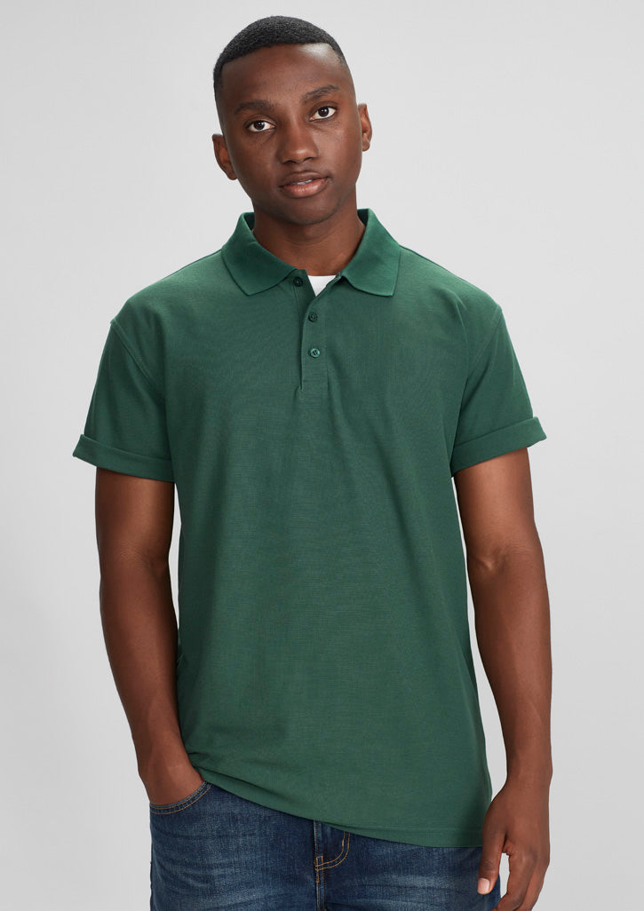 Biz Collection Mens Crew Short Sleeve Polo  (P400MS)