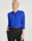 Biz Corporate Dahlia Womens 3/4 Sleeve Blouse (RB366LT)